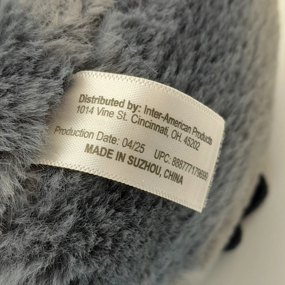 Inter-American Products Gray Bat Plush Witch Hat Halloween Stuffed Animal 10